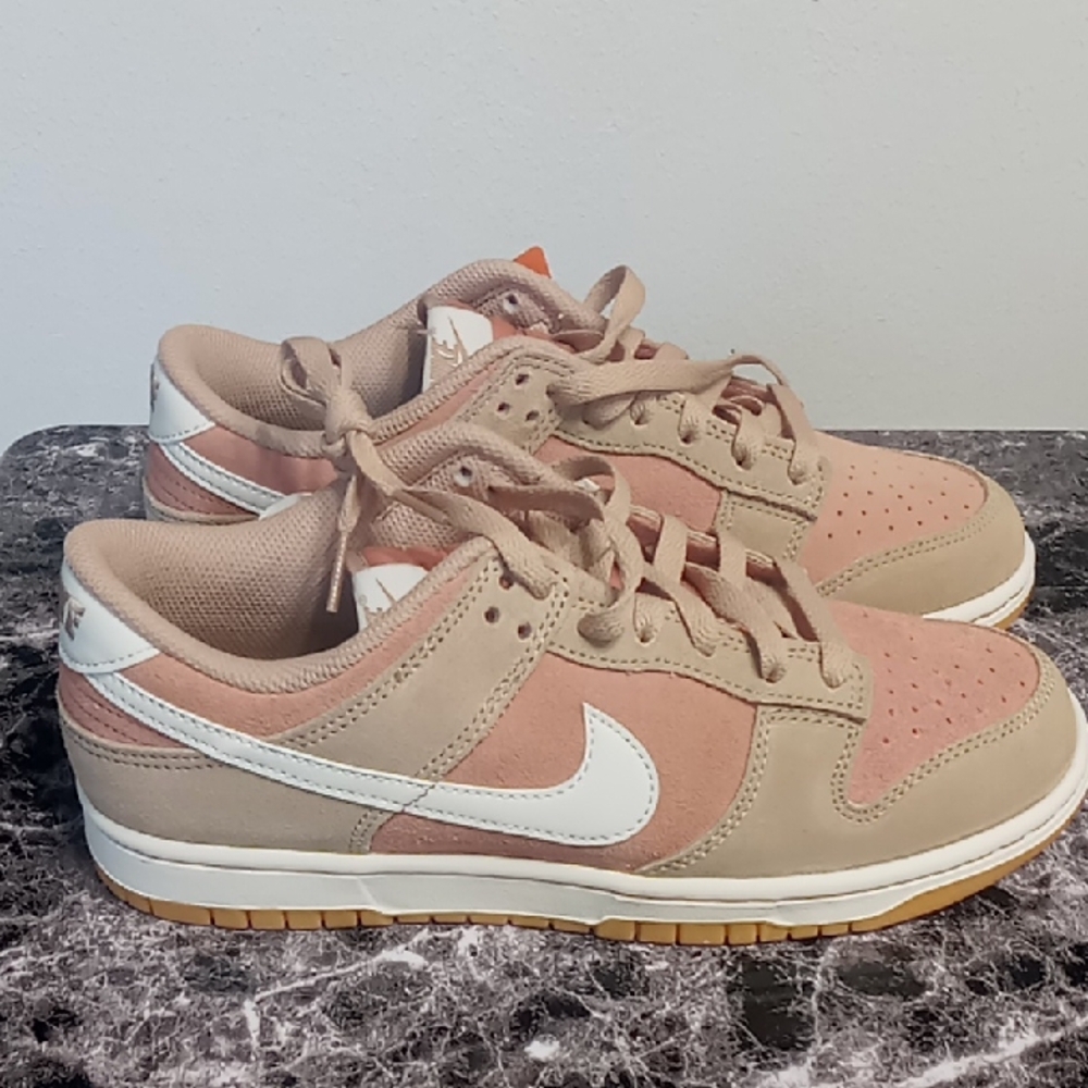 Men's Nike Dunk Low Retro SE Hemp/pale Ivory Size 8 Brand New Sneakers - Picture 1 of 7